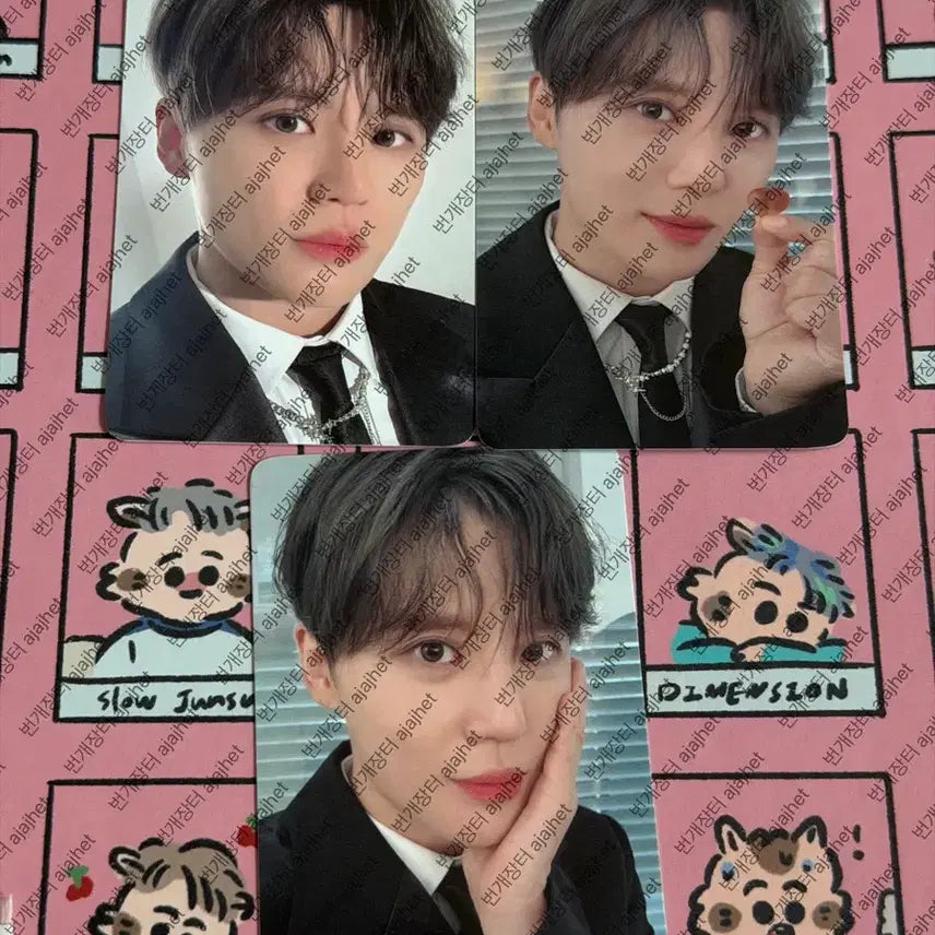 [BUNJANG] XIA Junsu Photocard Set (3 pcs) / XIA 김준수 포토카드 3장
