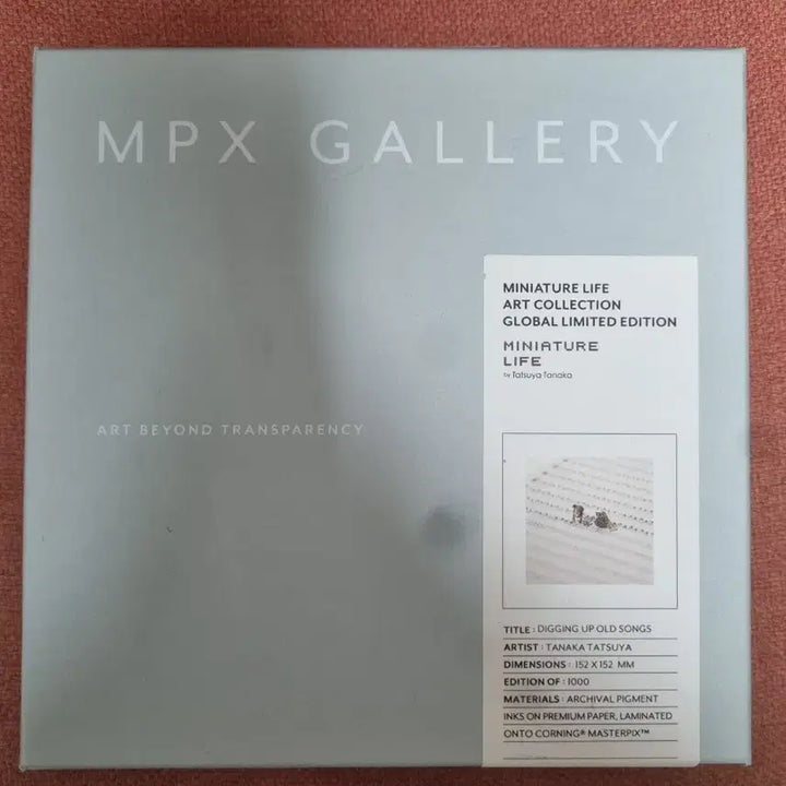 [BUNJANG] MPX Gallery Tanaka Tatsuya Miniature Life Art Collection Global Limited Edition / MPX 갤러리) 타나카 타츠야 미니어처 라이프 아트 컬렉션 글로벌 한정판