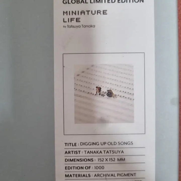 [BUNJANG] MPX Gallery Tanaka Tatsuya Miniature Life Art Collection Global Limited Edition / MPX 갤러리) 타나카 타츠야 미니어처 라이프 아트 컬렉션 글로벌 한정판