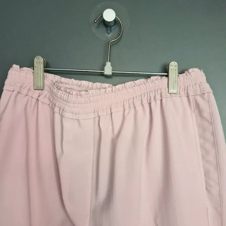 [BUNJANG] Ozza Seccon Pink Wide Slacks / 오즈세컨. 핑크색 와이드 슬랙스. 밴드.44ㅡ66.