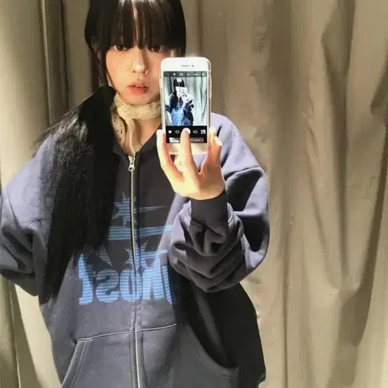 [BUNJANG] Nice Ghost Club Hooded Zip-Up M New / 나이스고스트클럽 후드집업 m새상품