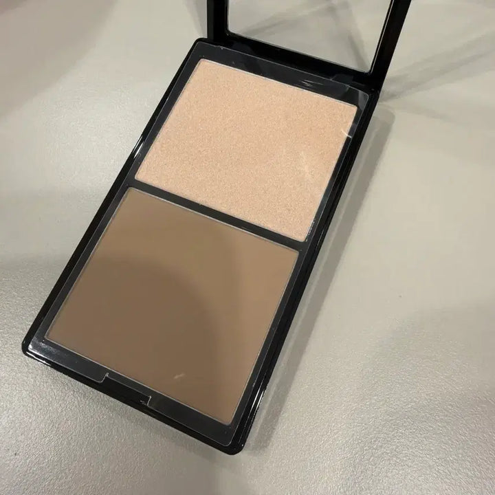 [BUNJANG] Hera Face Contouring Duo Highlighter &amp; Shading Set with Pouch / [새상품] 헤라 페이스 컨투어링 듀오 하이라이터&amp;쉐딩 + 파우치