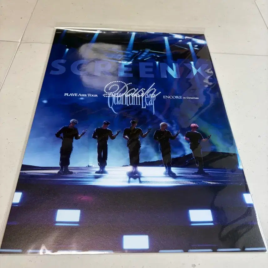 [SOLD OUT] 플레이브 대쉬인시네마 스크린엑스 포스터