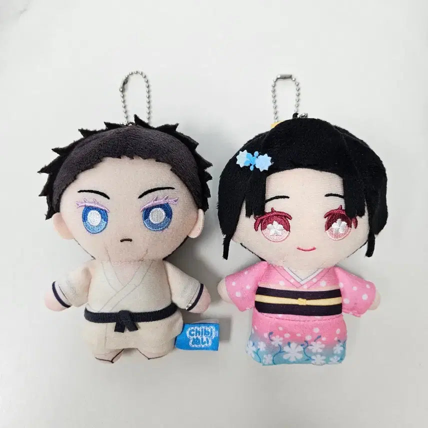 [BUNJANG] Demon Slayer Chibi Nui Hakuji Koyuki Doll Set / 귀멸의칼날 치비누이 하쿠지 코유키 인형 세트