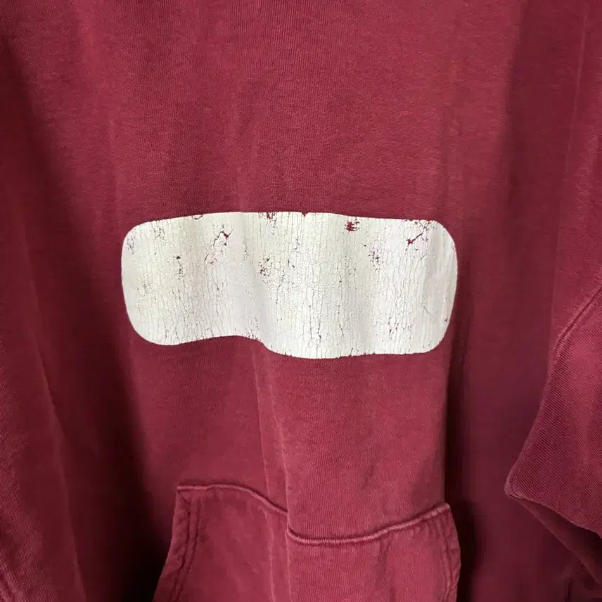 [BUNJANG] Gallery Dept. Burgundy Hoodie / 갤러리 디파트먼트 후드티
