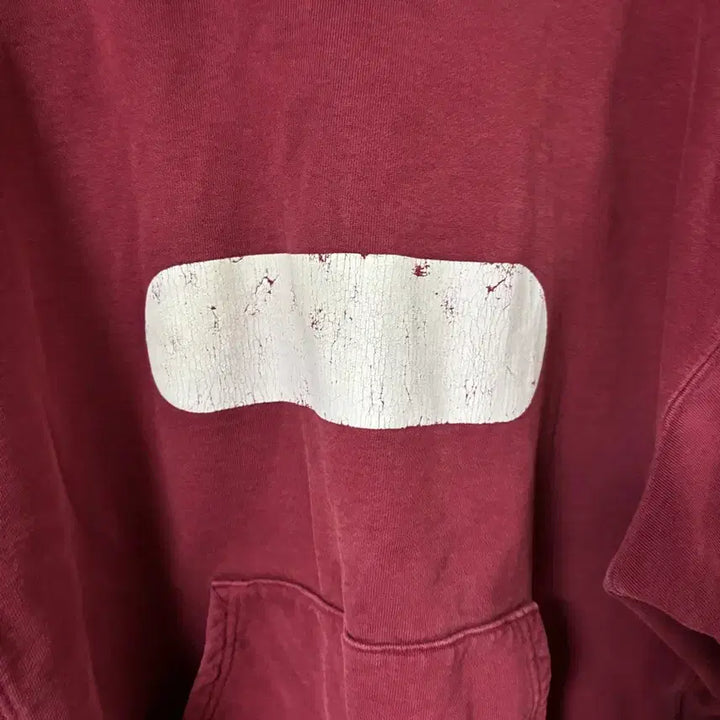 [BUNJANG] Gallery Dept. Burgundy Hoodie / 갤러리 디파트먼트 후드티