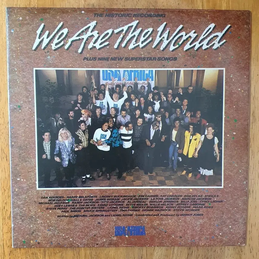 [BUNJANG] Michael Jackson We Are the World LP / 위아더월드LP.마이클잭슨nm-