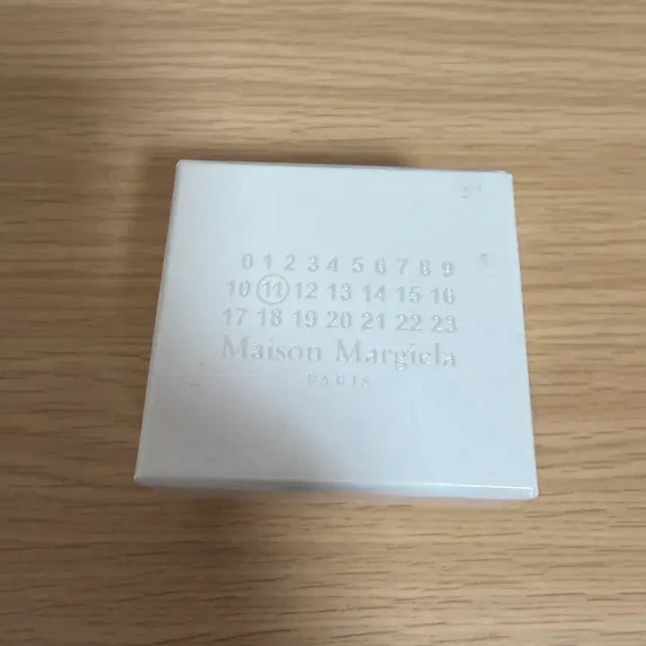 [BUNJANG] Maison Margiela Numerical Ring Silver Size 8 / 마르지엘라_뉴메리컬 넘버링 반지_실버_8호