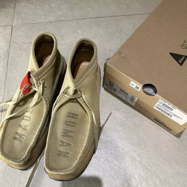 [BUNJANG] Human Made x Clarks Wallabee UK 9 / 휴먼메이드 x 클락스 왈라비 uk9