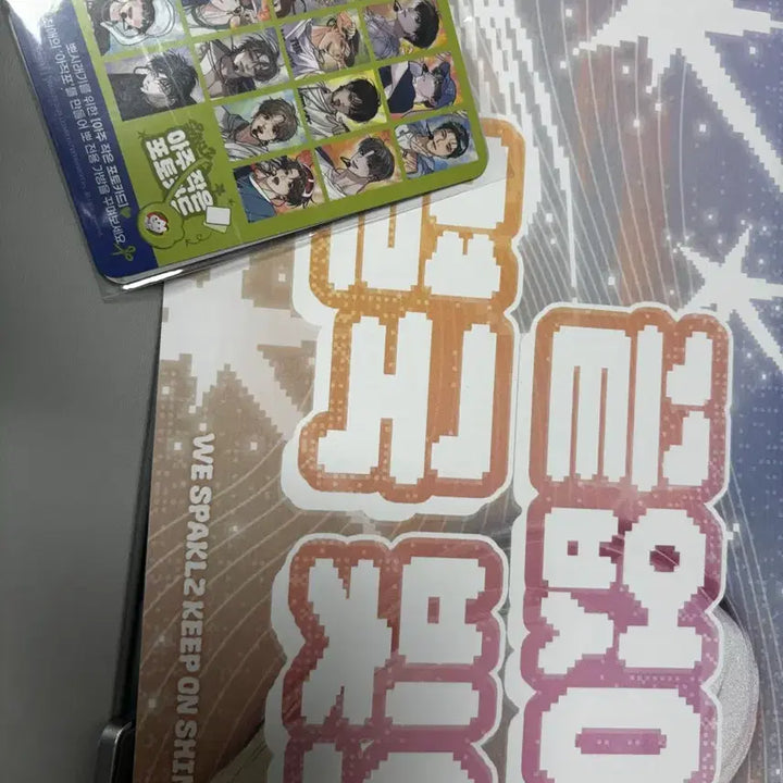 [BUNJANG] Sparkles Entrance Exclusive Slogan Mini Photocard / 스파클즈 입장특전 슬로건 미니포카