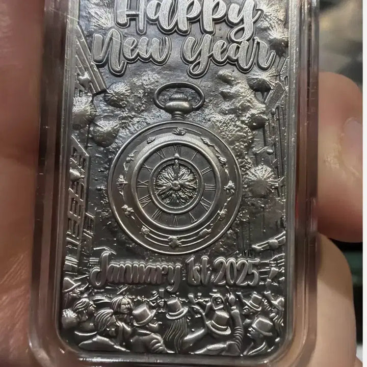 [BUNJANG] 2 oz Happy New Year Silver Coin / 2온스 해피뉴이어 은화