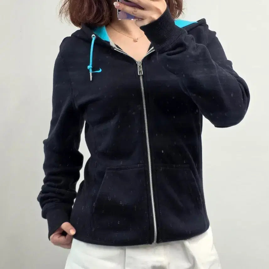 [BUNJANG] Nike Hoodie Zip-Up Black L / [프립]L/나이키 후드 집업 블랙