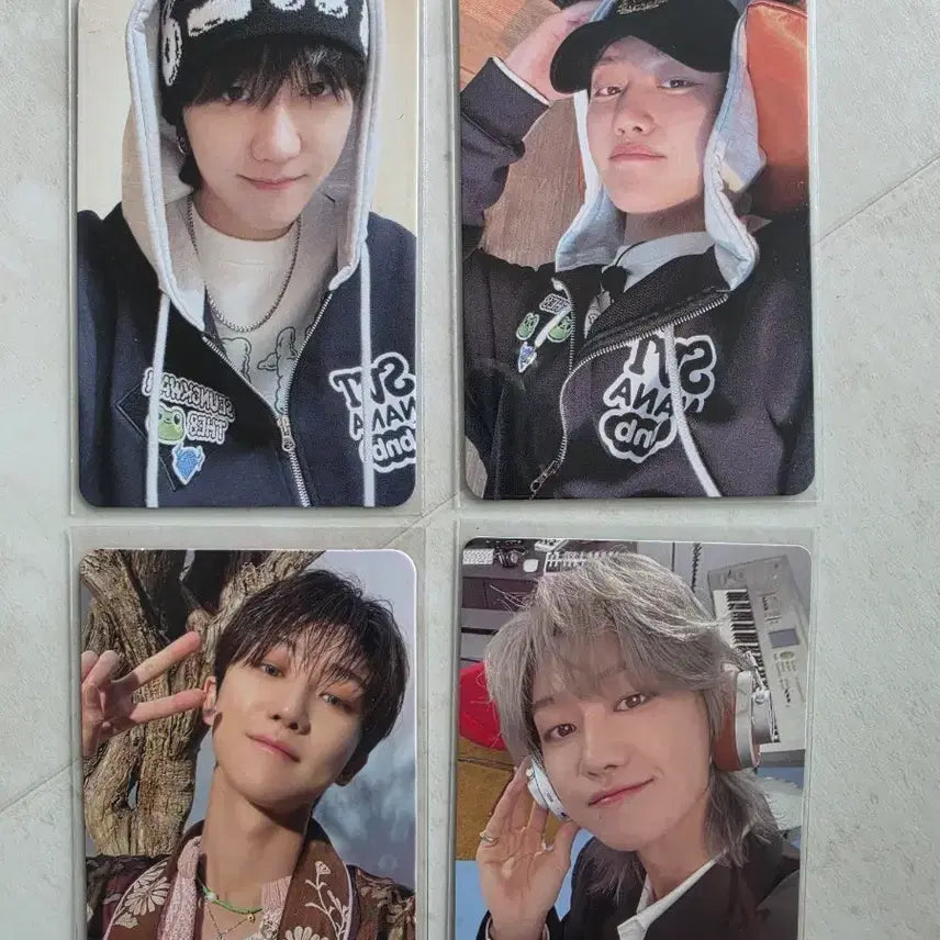 [BUNJANG] SEVENTEEN THE 8 Photocard Bundle Set / 세븐틴 디에잇포카 4개 일괄