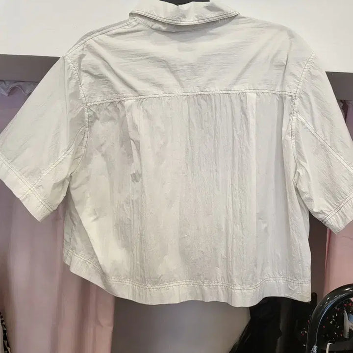 [BUNJANG] TOPTEN White Short Sleeve Shirt Size 100 / 탑텐 반팔 셔츠 화이트