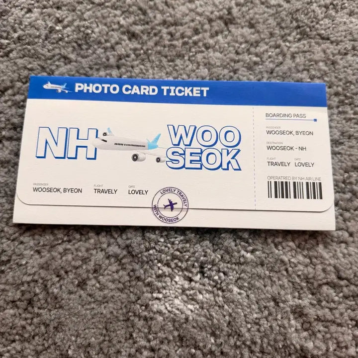 [BUNJANG] Byun Woo Seok NH Travel Card Photocard Set / 변우석 농협 트래블카드 포카