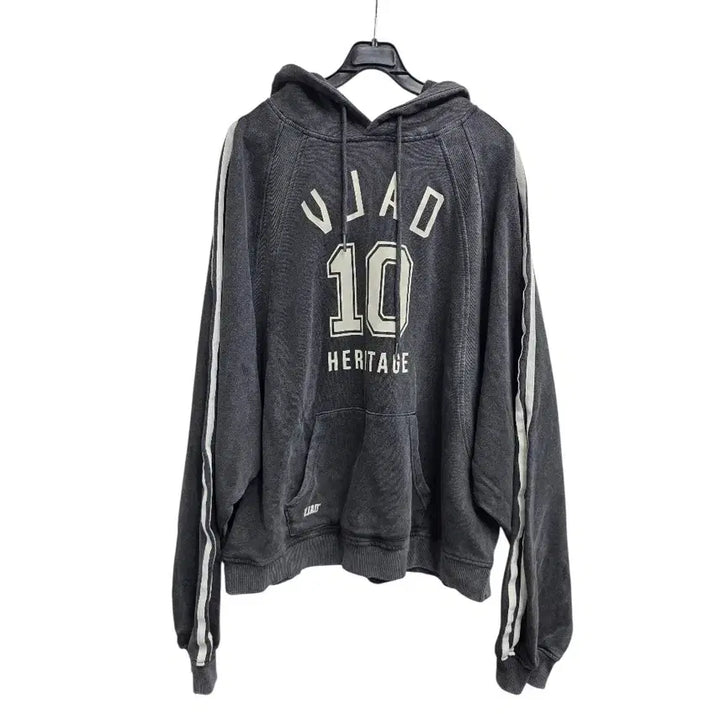 [BUNJANG] Dimitri Black VLAD Pigment Washed Hoodie Charcoal / [프립]3 size/디미트리블랙 VLAD 피그먼트 워싱 후드 맨투맨 차콜