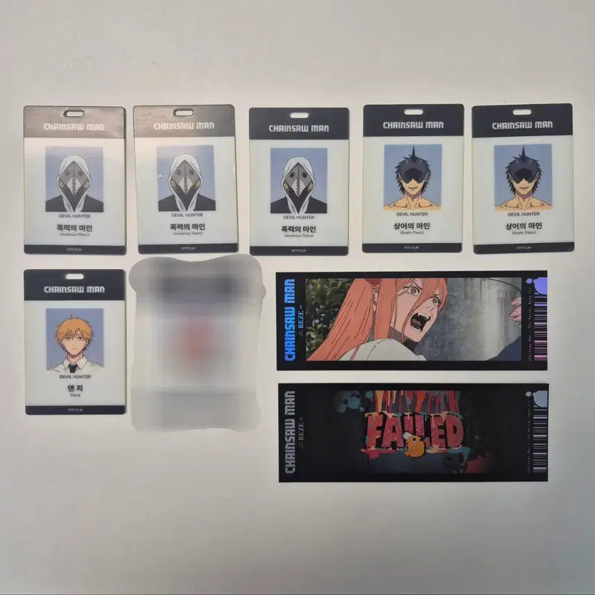 [BUNJANG] Chainsaw Man Popup Bundle Set / 체인소맨 팝업 일괄