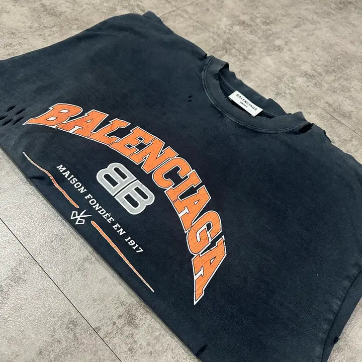 [BUNJANG] Balenciaga Oversized Fit T-Shirt / 발렌시아가 오버핏 반팔