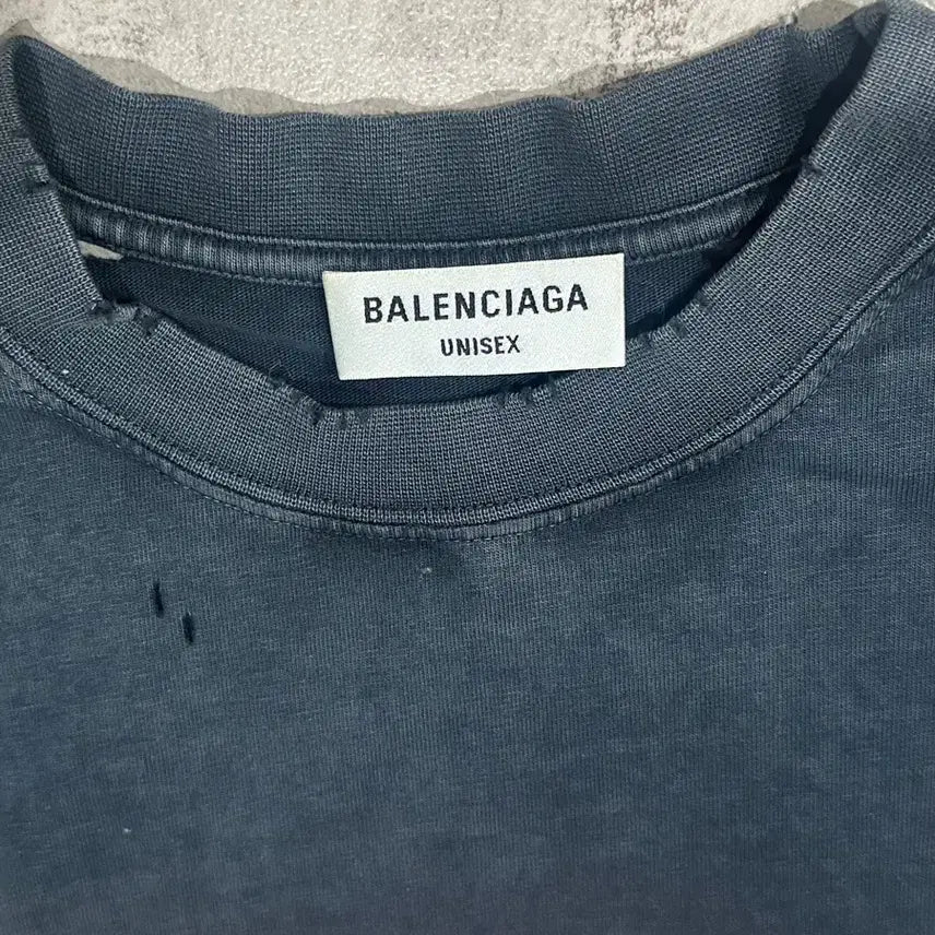 [BUNJANG] Balenciaga Oversized Fit T-Shirt / 발렌시아가 오버핏 반팔
