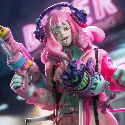 [BUNJANG] Art Future Octopus Girl Kyoto 1/6 Scale 12-Inch Limited Edition Action Figure / 아트퓨처 옥토퍼스걸 쿄토 기괴 1/6 스케일 12인치 한정판 액션 피규어