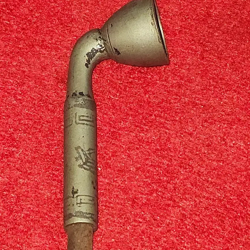 [BUNJANG] Late Joseon Dynasty Masterpiece Handmade Tobacco Pipe: Cast Iron &