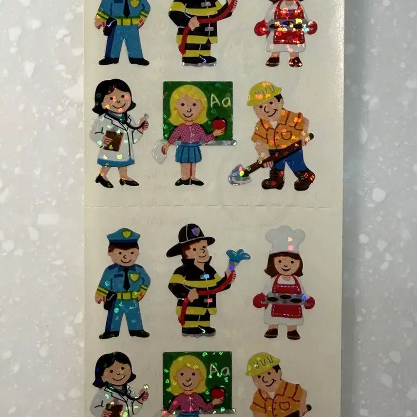 [BUNJANG] Sandy Lion Vintage Classic Sticker (2-Cut Set) / 샌디라이온 빈티지 고전스티커 희귀제품 2컷