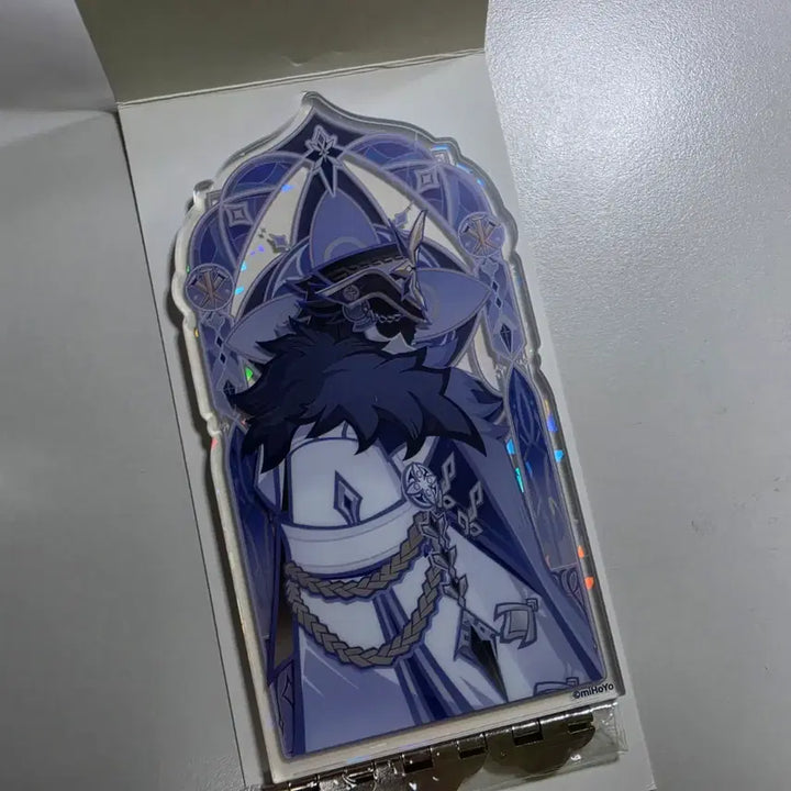 [BUNJANG] Genshin Impact Fatui Capitano &amp; Pierro Acrylic Stand / 원신 우인단 카피타노 피에로 아크릴스탠드