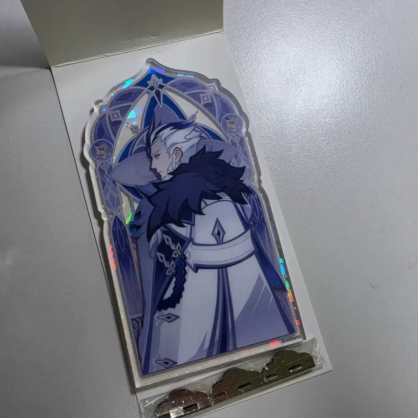 [BUNJANG] Genshin Impact Fatui Capitano &amp; Pierro Acrylic Stand / 원신 우인단 카피타노 피에로 아크릴스탠드