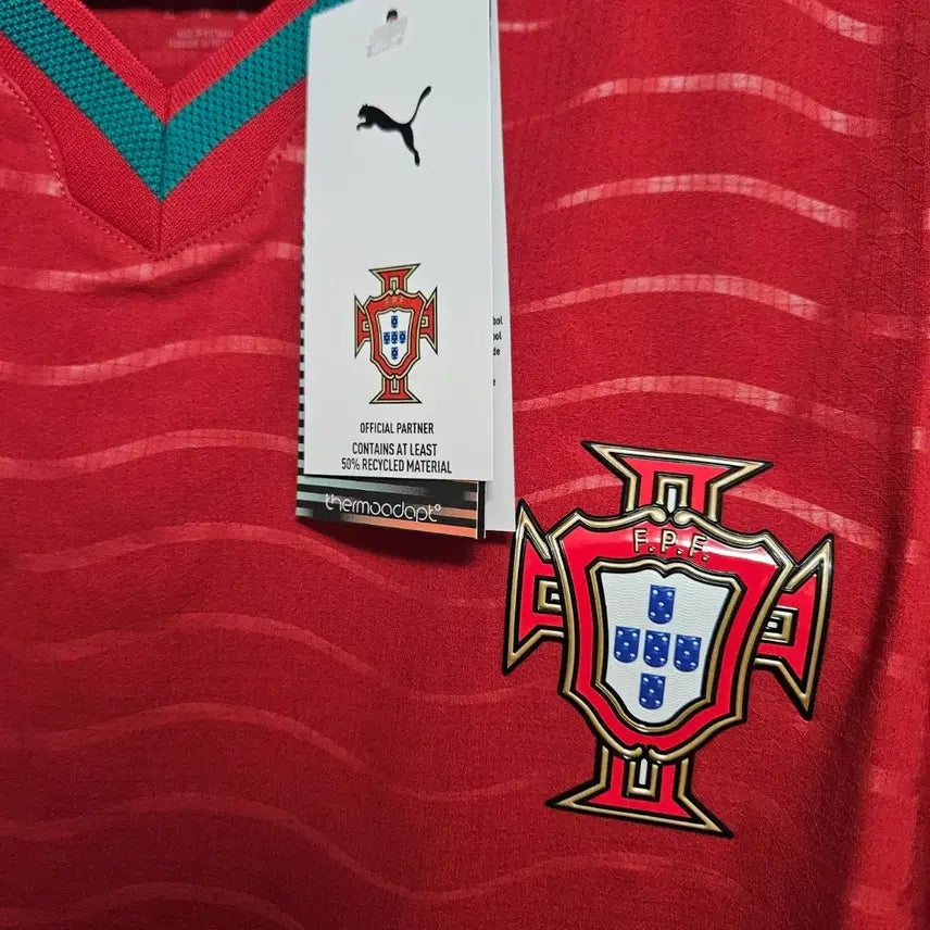 [BUNJANG] Puma Portugal 2026-27 Player Issue Pro Home Long Sleeve Jersey XL / [XL]26-27 포르투갈 선수지급용 프로모 홈 긴팔 유니폼
