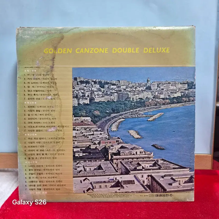 [BUNJANG] Golden Canzone Double Deluxe LP / 골든 칸소네 더블 디럭스 LP  "2 LP"  5846