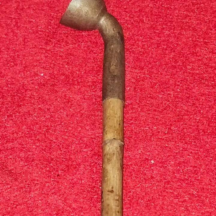 [BUNJANG] Antique Korean Bamboo Long-stemmed Pipe (Gomdae) - 66cm / [조선후기 골동품] 66cm 대형 대나무 곰방대. 자연미 돋보이는 민속