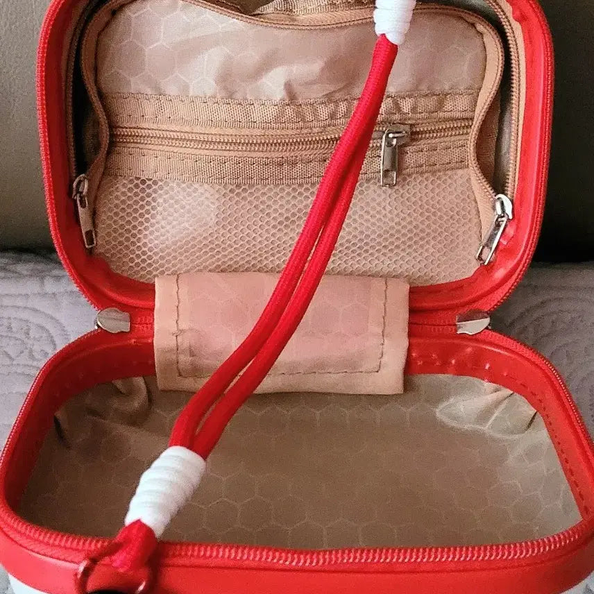 [BUNJANG] Sanrio Hello Kitty Travel Cosmetic Bag Set / 산리오 정품 헬로키티 여행용 화장품 가방 세트(미개봉새상품)