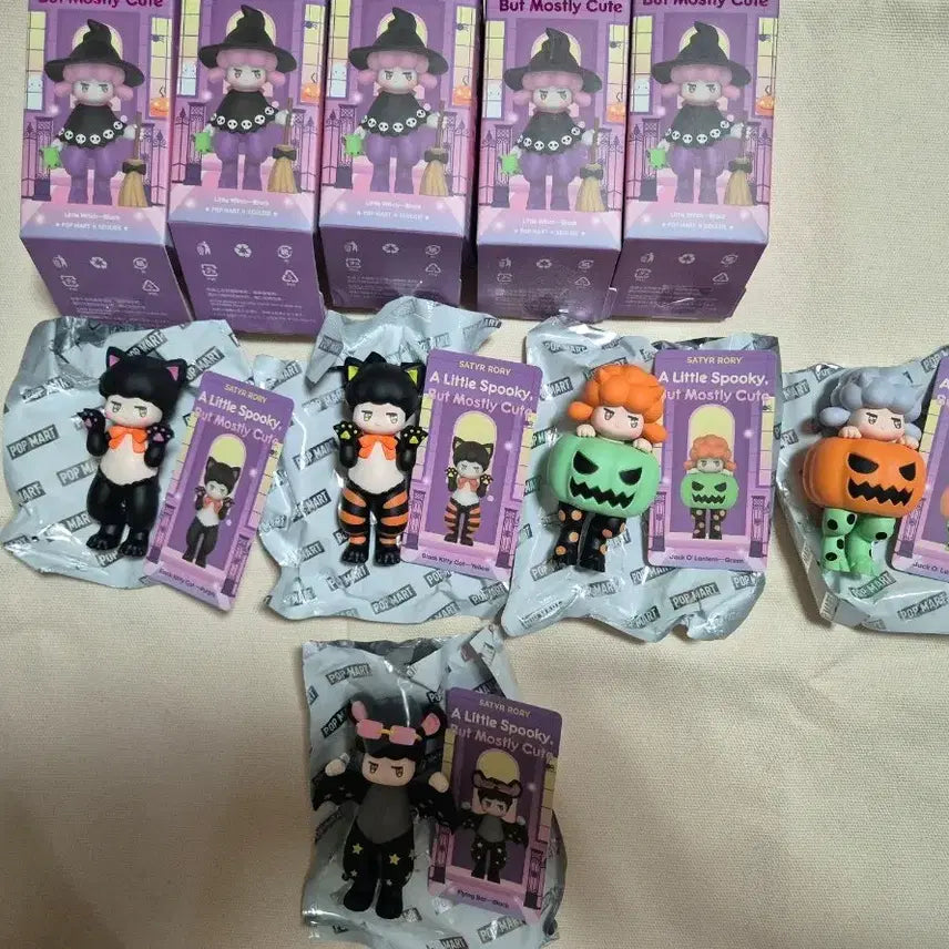 [BUNJANG] Pop Mart Satry Love Halloween Series Limited Edition Figures (5 Types) / 팝마트 사티로리 할로윈 시리즈 한정판 피규어 5종