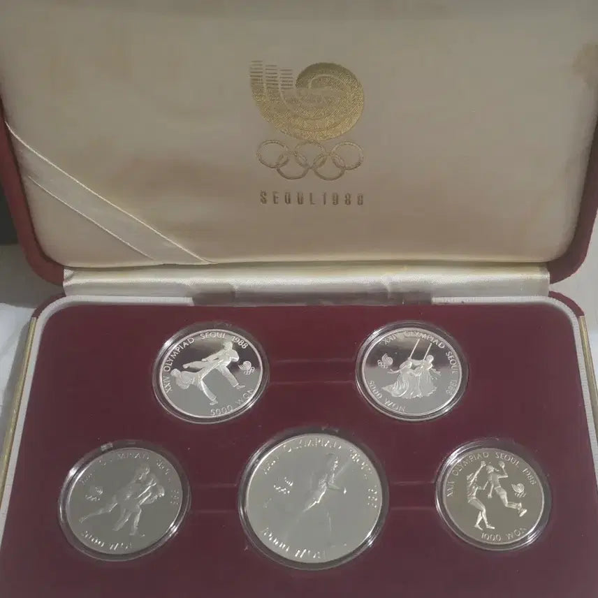 [BUNJANG] 1988 Seoul Olympics Commemorative Silver Coin Set / 1988년올림픽은주화