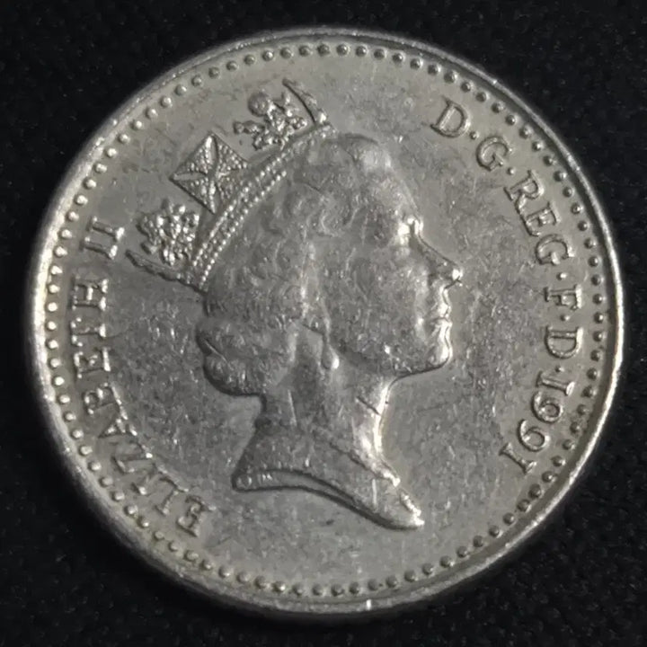 [BUNJANG] 1991 United Kingdom 5 Pence Coin / 1991년 영국 5펜스 동전 EP3903
