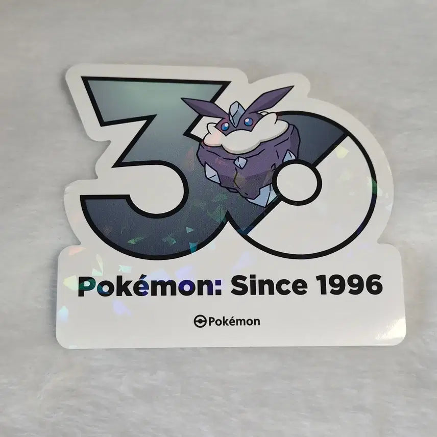 [BUNJANG] Pokemon 30th Anniversary Logo Sticker / 포켓몬 30주년 로고 스티커 멜리시 판매합니다.