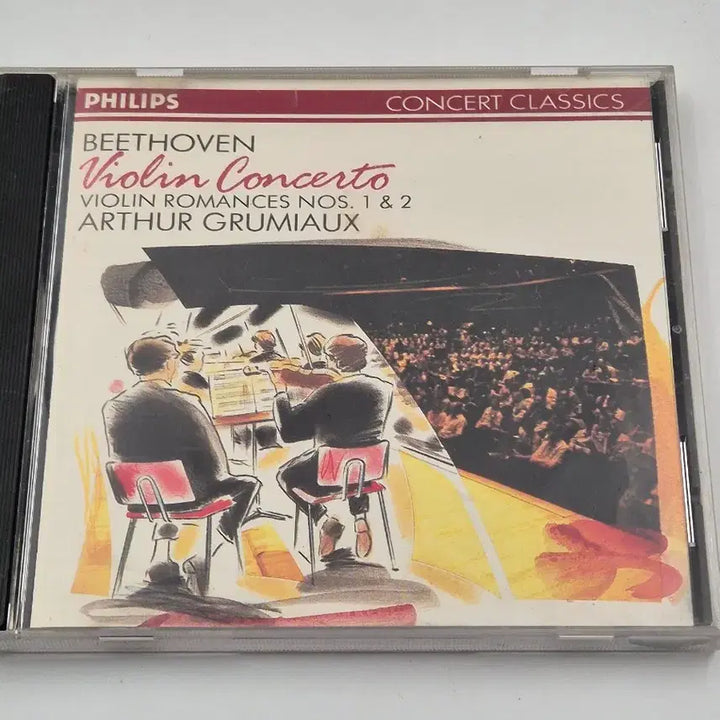 [BUNJANG] Beethoven Violin Concerto Op.61 Arthur Grumiaux Philips Concert Classics CD / 베토벤 바이올린 협주곡 아르투르 그뤼미오 필립스 수입 클래식 CD