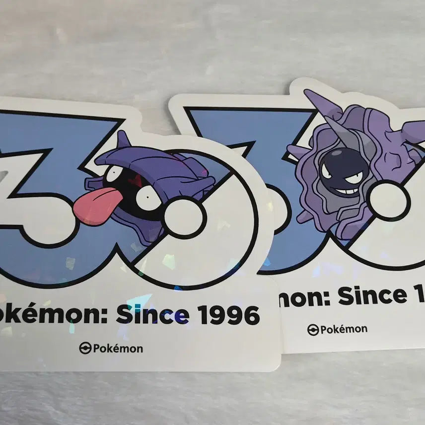 [BUNJANG] Pokemon 30th Anniversary Logo Sticker (Seller + Parsel) / 포켓몬 30주년 로고 스티커 셀러+파르셀 판매합니다.