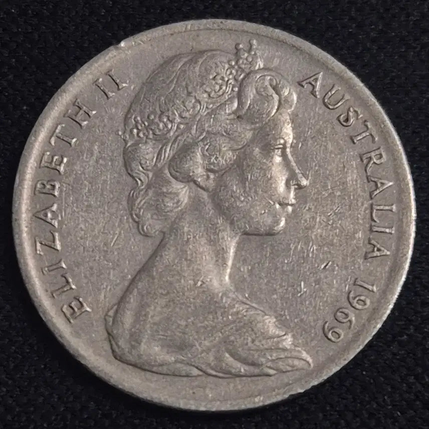 [BUNJANG] 1969 Australia 5 Cent Coin / 1969년 호주 5센트 동전 EP3915
