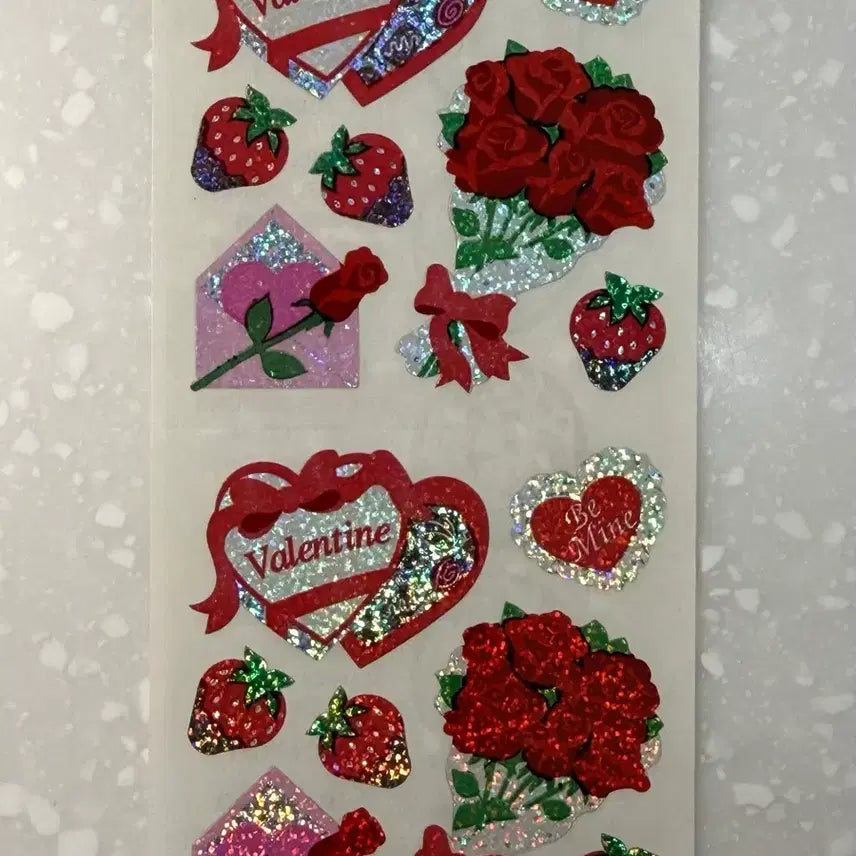 [BUNJANG] Sandy Lion Vintage Classic Sticker (Valentine, 2-Cut) / 샌디라이온 빈티지 고전스티커 희귀제품 2컷