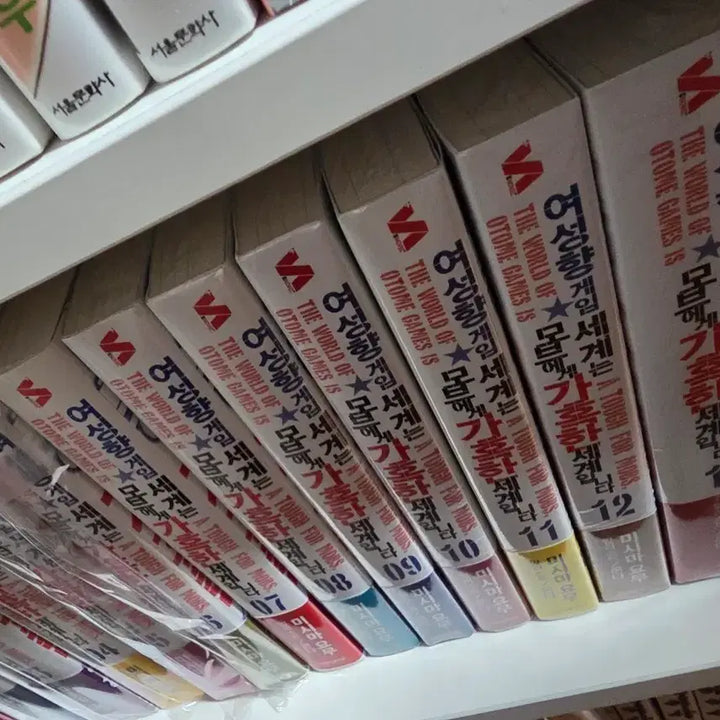 [SOLD OUT] 여성향게임세계는모브에게가혹하다1~13권완,외전포함 판매합니다