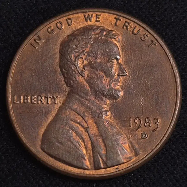 [BUNJANG] 1983 United States 1 Cent Coin / 1983년 미국 1센트 동전 EP3916
