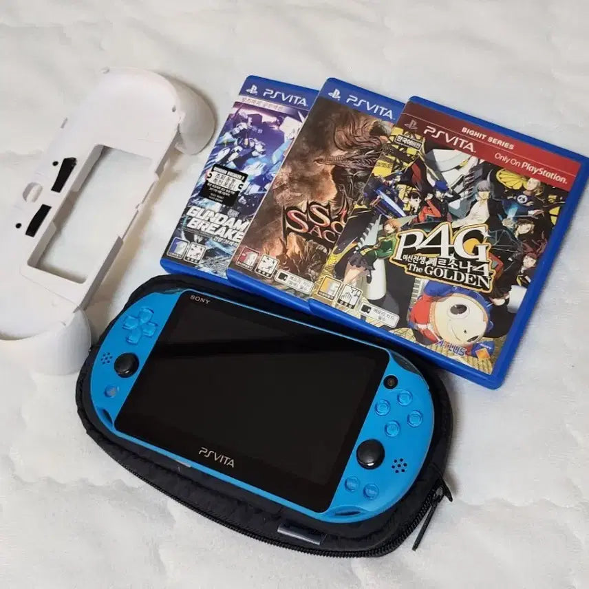 [BUNJANG] Sony PlayStation Vita 2nd Gen PCH-2000 Aqua Blue / PS VITA 2세대 PCH-2000