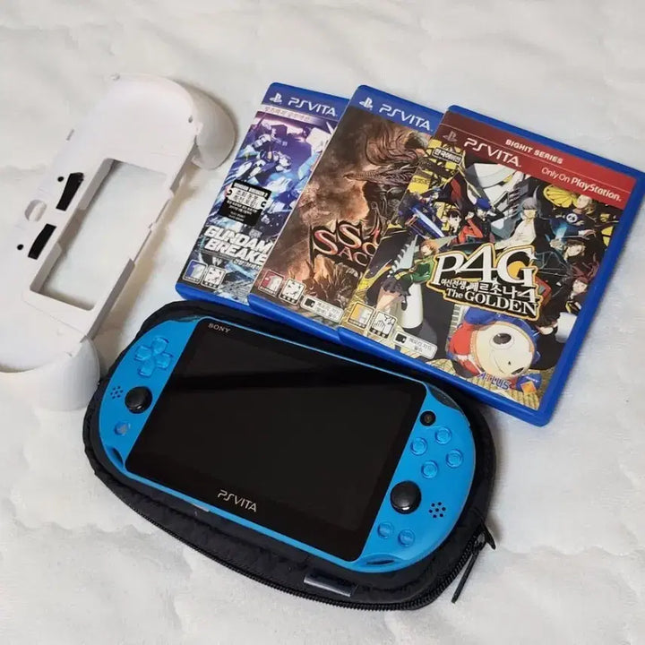 [BUNJANG] Sony PlayStation Vita 2nd Gen PCH-2000 Aqua Blue / PS VITA 2세대 PCH-2000