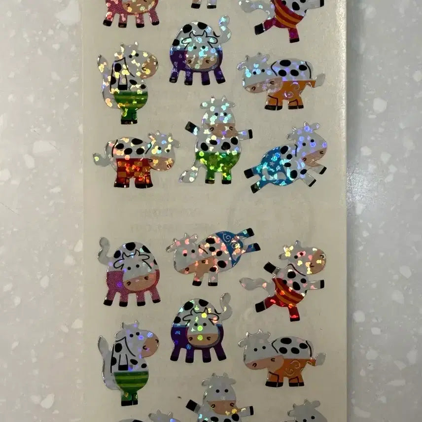 [BUNJANG] Sandy Lion Vintage Classic Sticker 2-Cut Set / 샌디라이온 빈티지 고전스티커 희귀제품 2컷