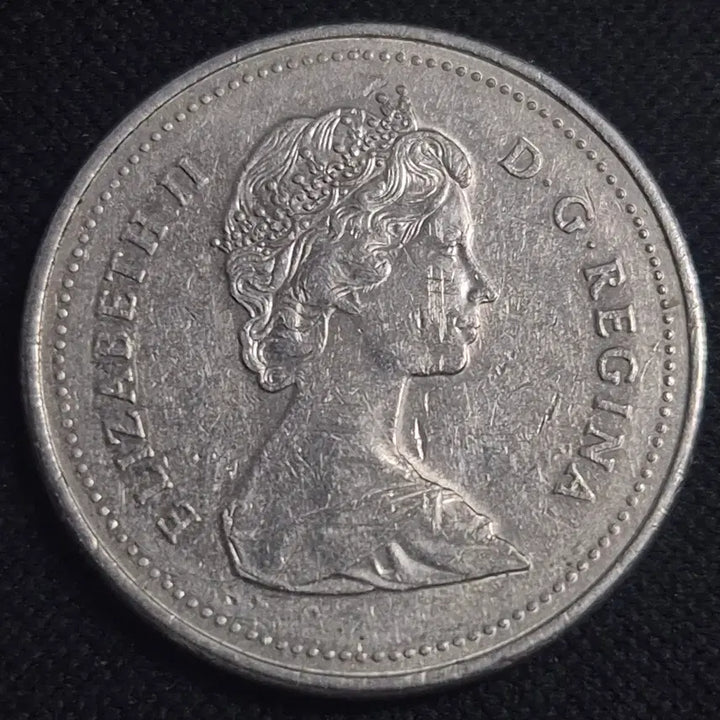 [BUNJANG] 1989 Canada 5 Cent Coin / 1989년 캐나다 5센트 동전 EP3920