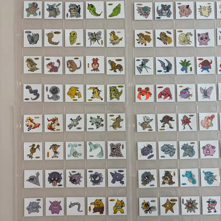 [BUNJANG] Pokemon Sticker Collection (1999 Shani &