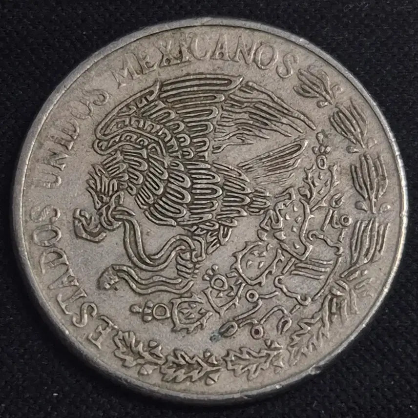 [BUNJANG] 1970 Mexico 50 Centavos Coin / 1970년 멕시코 50센타보스 동전 EP3925