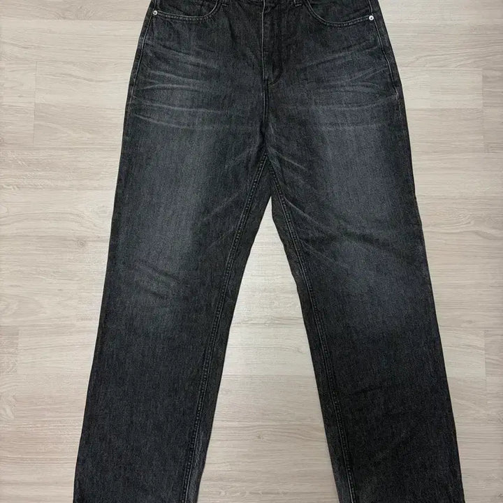 [BUNJANG] INSILENCE HISHITOMO Loose Fit Denim Pants Black [L] / 인사일런스 HISHITOMO 루즈핏 데님 팬츠 BLACK [L]