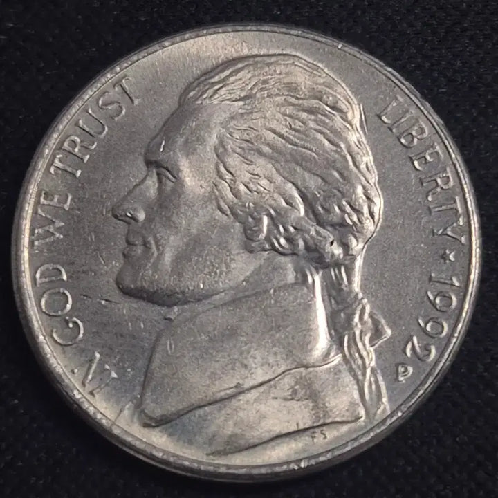[BUNJANG] 1992 US 5 Cent Coin / 1992년 미국 5센트 동전 EP3929
